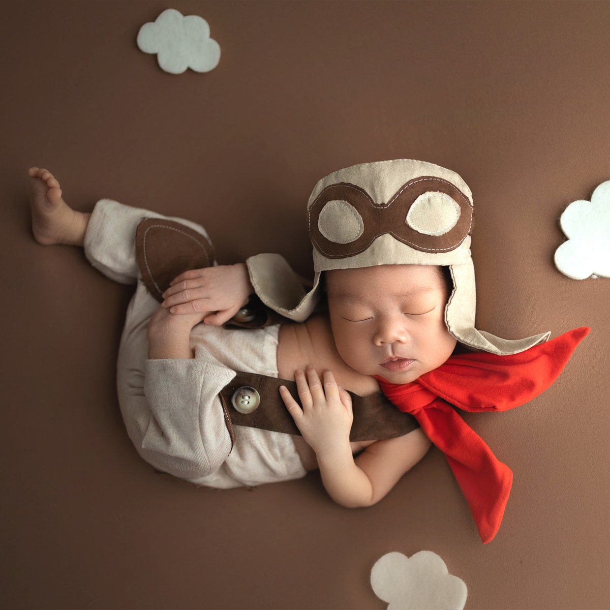 Infant Photography Props Outfit - Ylsteed 3-częściowy zestaw noworodka chłopiec strój