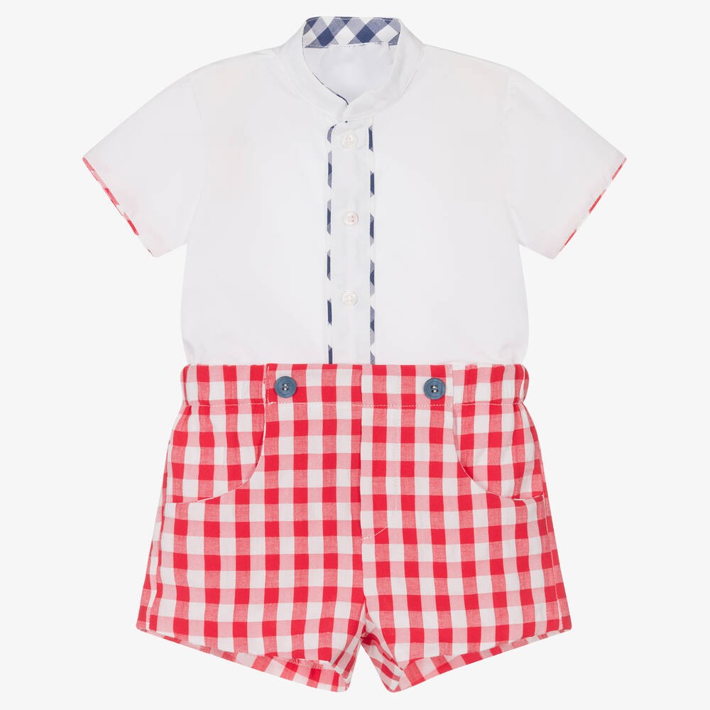 Baby Boy Suit Set Baptism - Hiszpański zestaw ubranek dla chłopca jesień