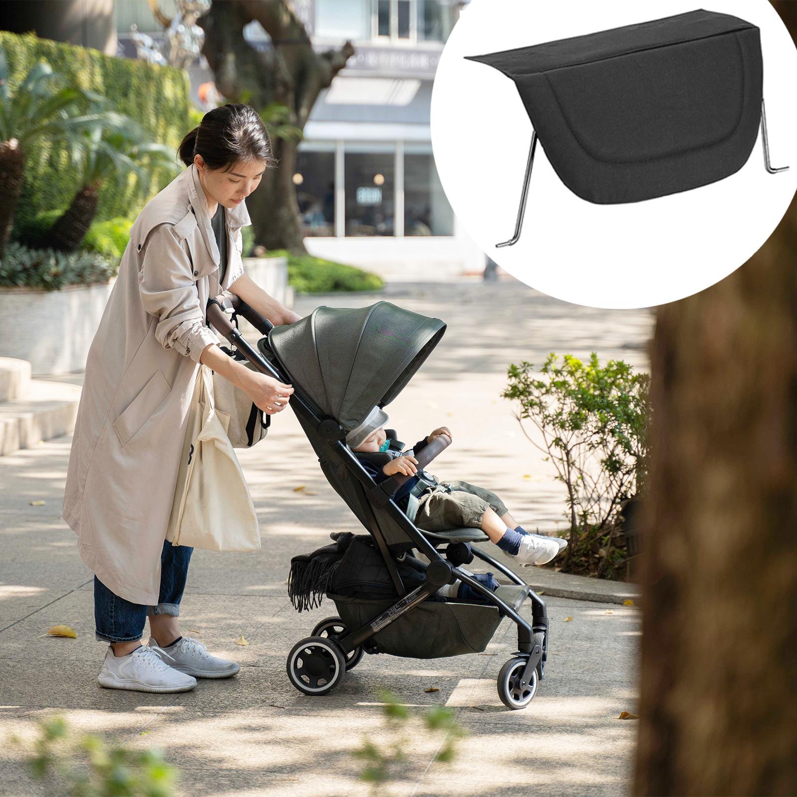 Lightweight Foldable Baby Stroller Compact - Przedłużona podnóżek do wózka składana podpórka