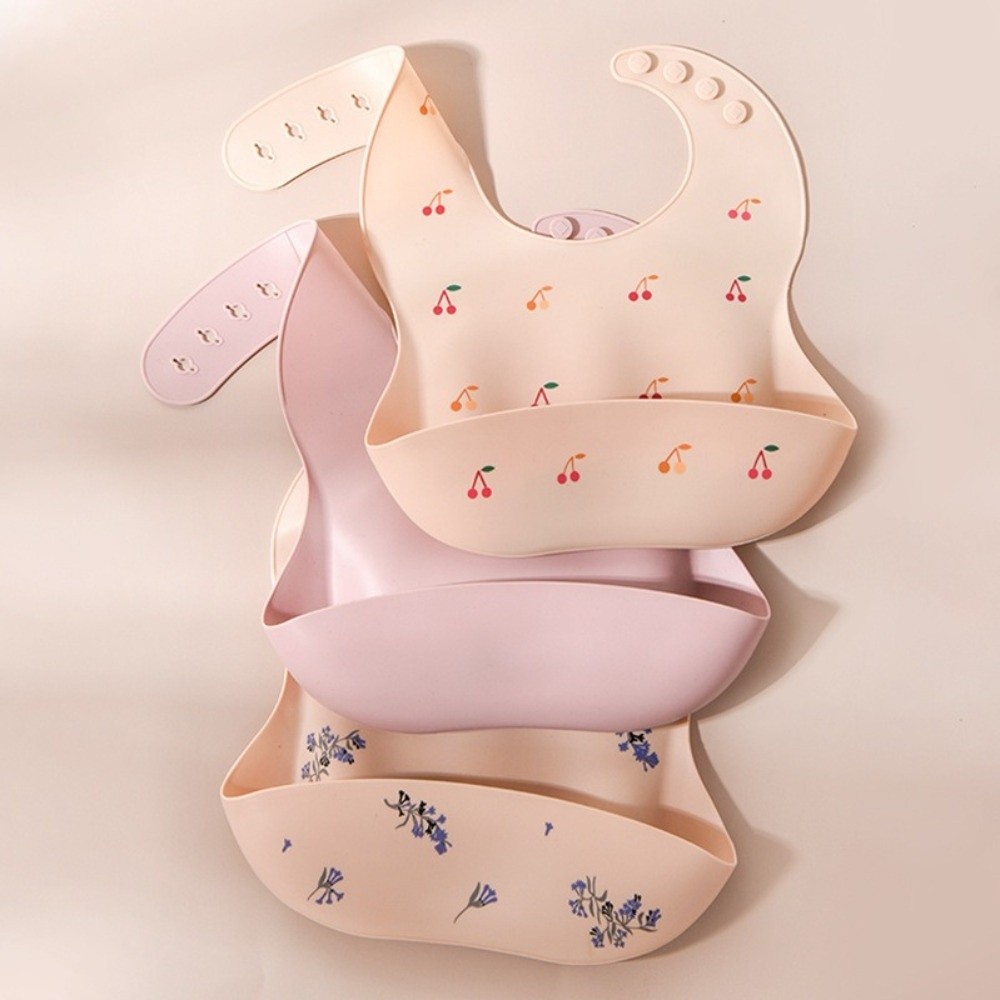 Waterproof Baby Bibs Silicone - Nowy Silikonowy Śliniak dla Niemowląt z