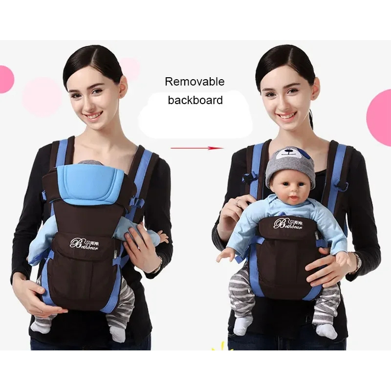 Ergonomic Baby Carrier Newborn To Toddler - Nosidełko dla niemowląt, ergonomiczne nosidełko 4