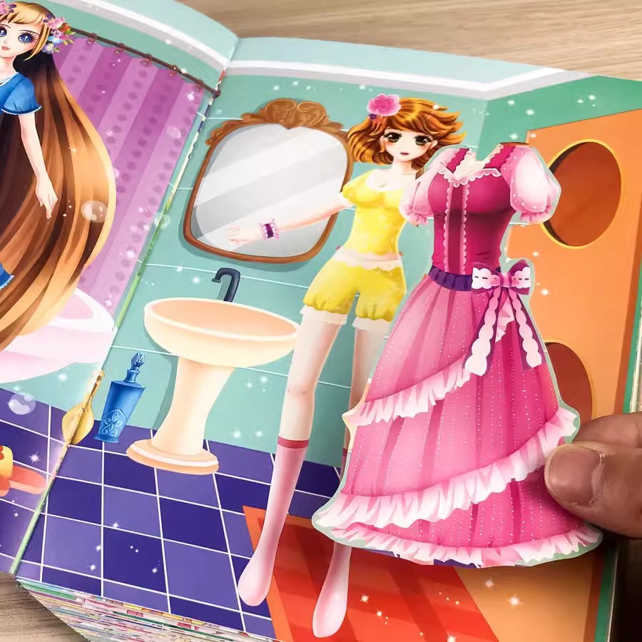 10 szt. Książeczki z naklejkam – Baby Clothes recenzja i cena