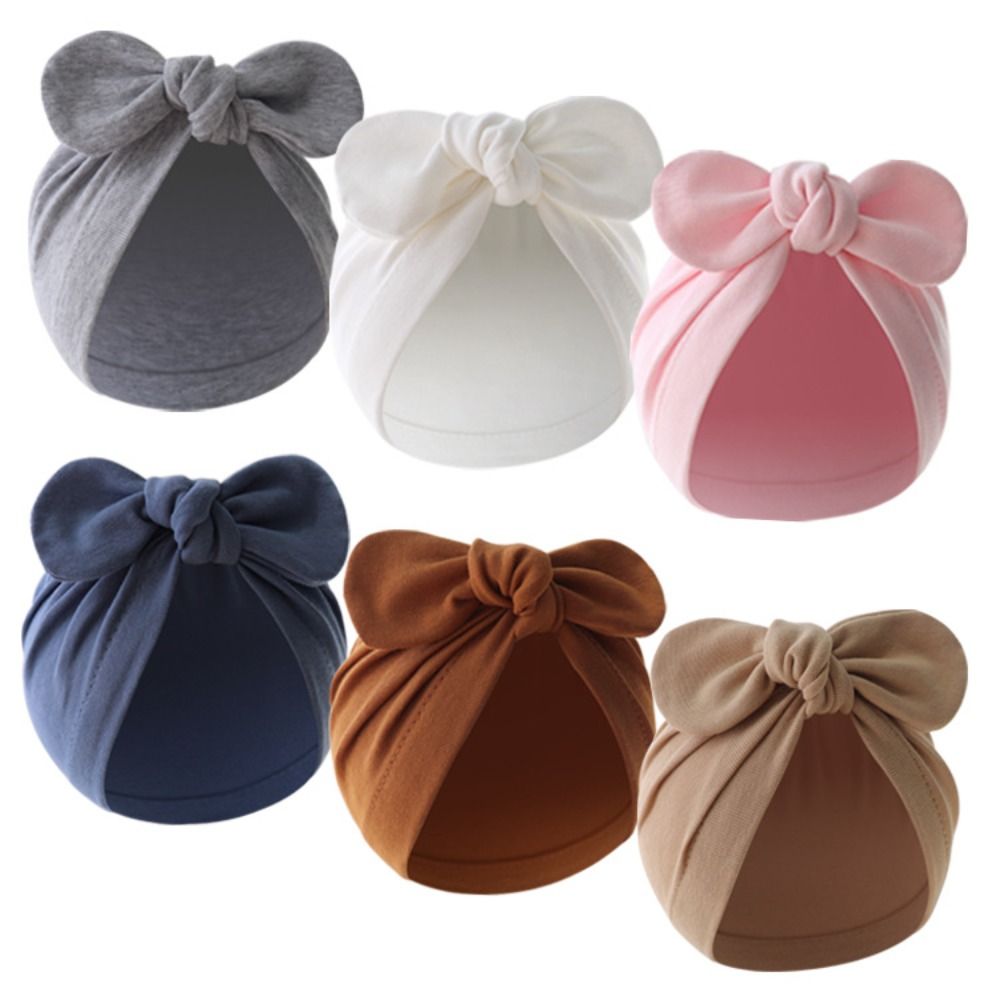 Baby Girls Boys Hat Cute Flowe – Infant Beanie Hat With Ears recenzja i cena