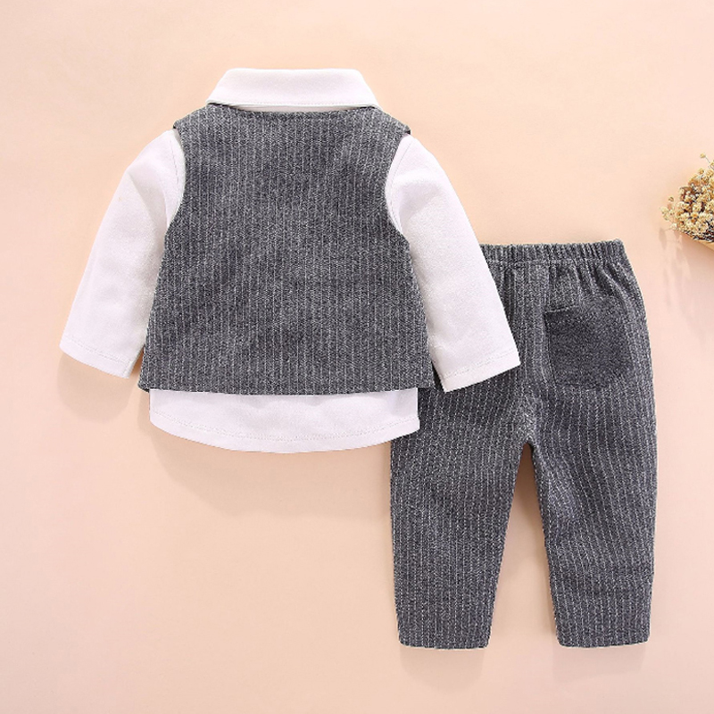 IYEAL Baby Boy Zestaw garnitur – Baby Boy Suit Set Baptism recenzja i cena