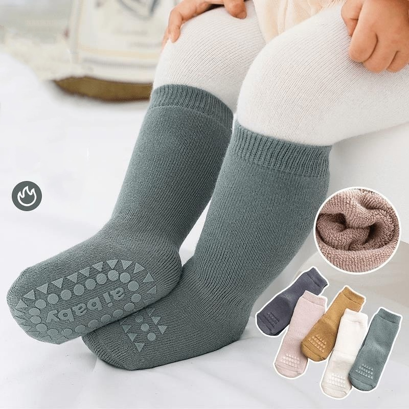 Zagęszczone dziecięce skarpetk – Unisex Baby Socks Non Slip recenzja i cena