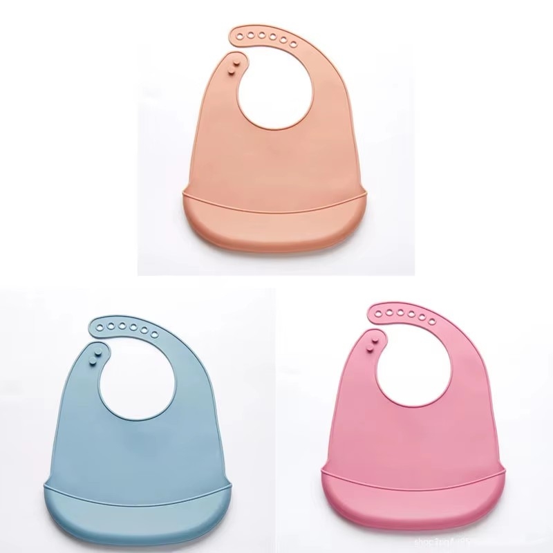 1/3 szt. Śliniak dla niemowląt – Waterproof Baby Bibs Silicone recenzja i cena