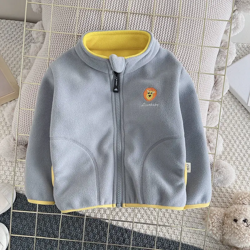 Nowe dzieci chłopcy dziewczęta – Toddler Boy Winter Fleece Jacket recenzja i cena