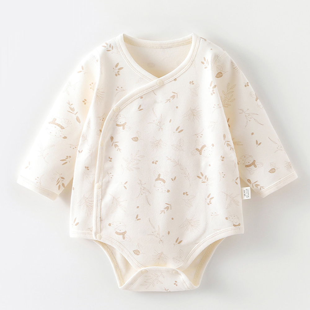 Body niemowlęce z długim rękaw – Newborn Baby Girl Romper Floral recenzja i cena
