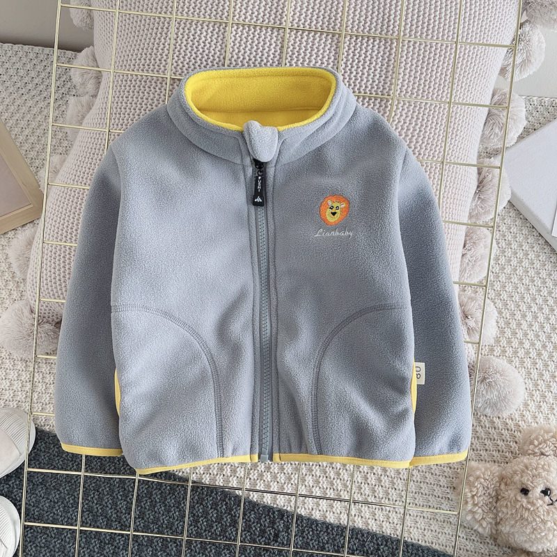 Kurtka polarowa dla dzieci, ch – Toddler Boy Winter Fleece Jacket recenzja i cena