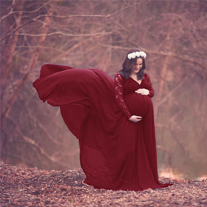 Nowa koronkowa szyfonowa fotog – Maternity Wear recenzja i cena