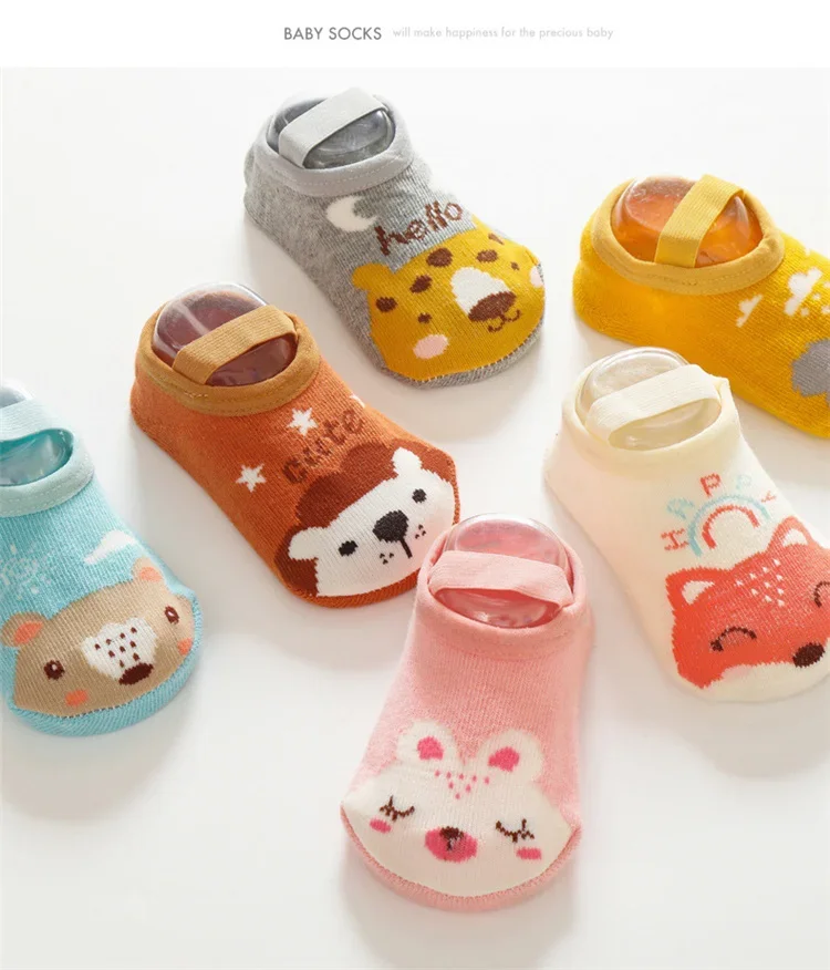 Skarpetki dla niemowląt i mały – Unisex Baby Socks Non Slip recenzja i cena