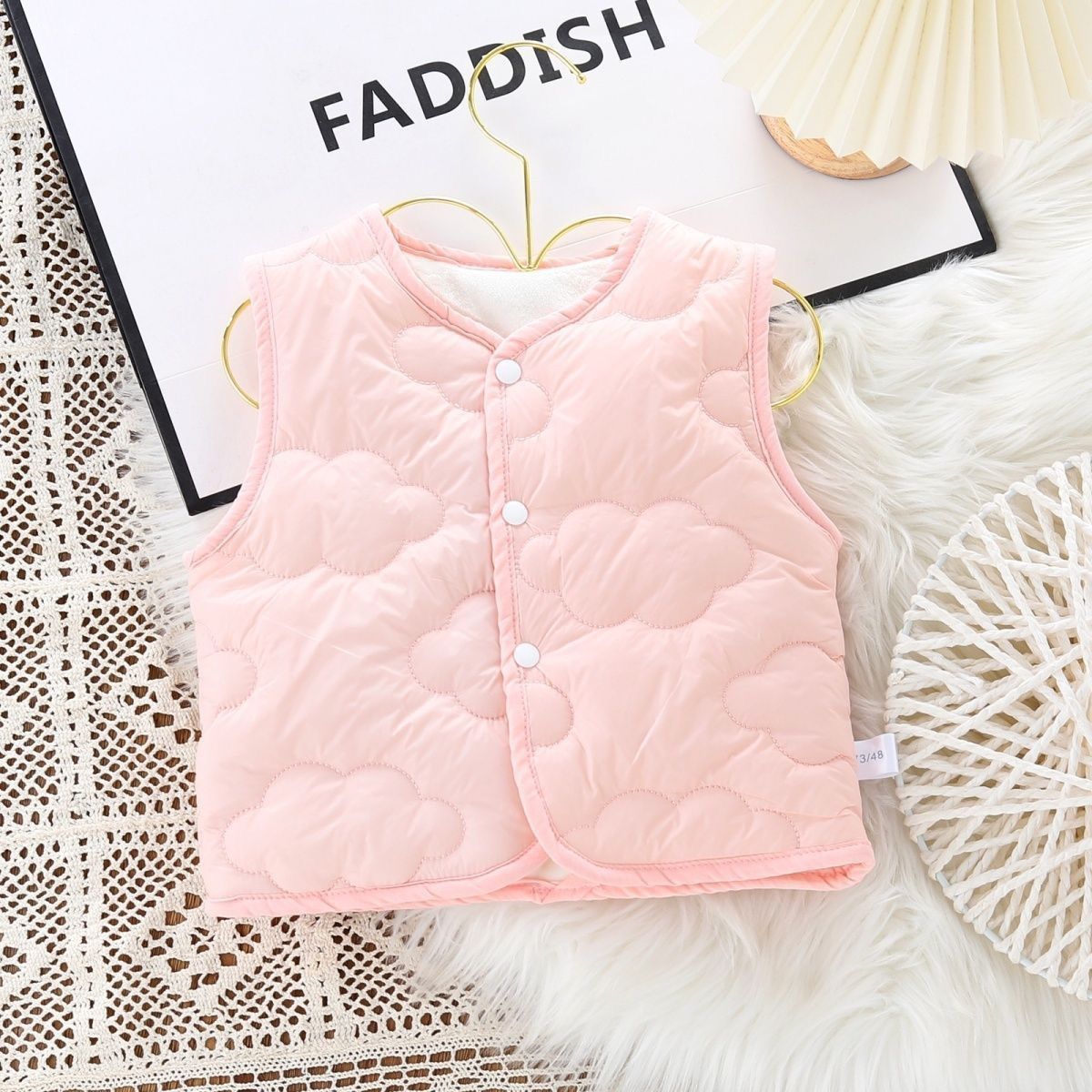 Kamizelka dziecięca dla dziewc – Toddler Boy Winter Fleece Jacket recenzja i cena