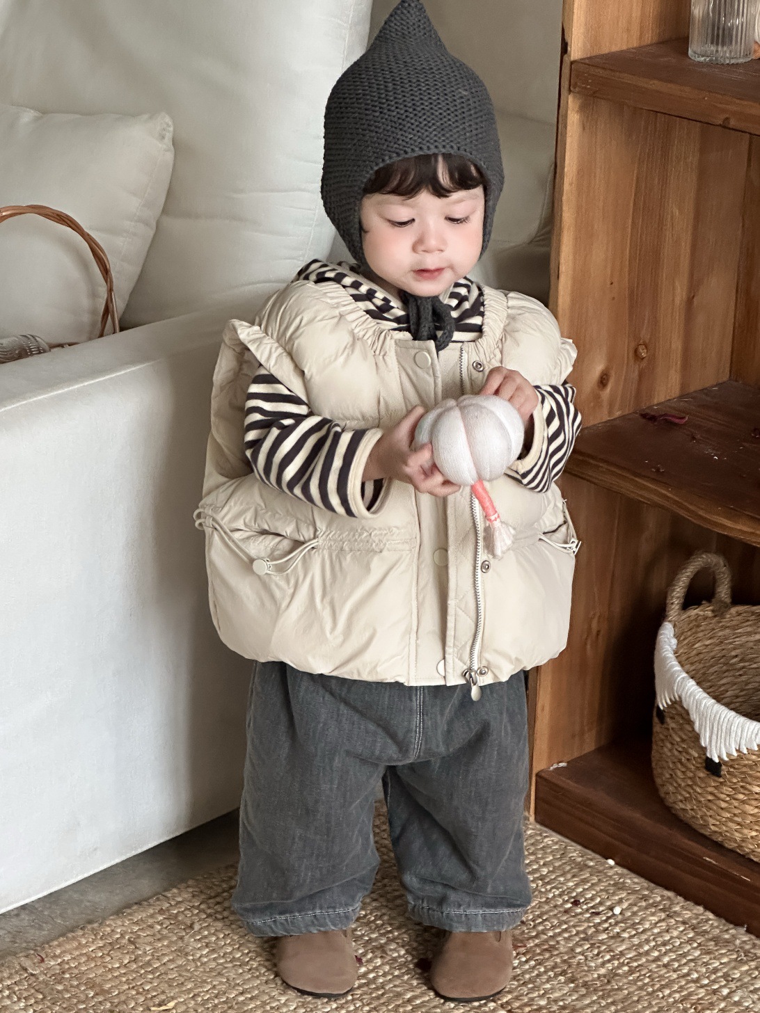 Dziewczęca ciepła kamizelka, c – Toddler Boy Winter Fleece Jacket recenzja i cena