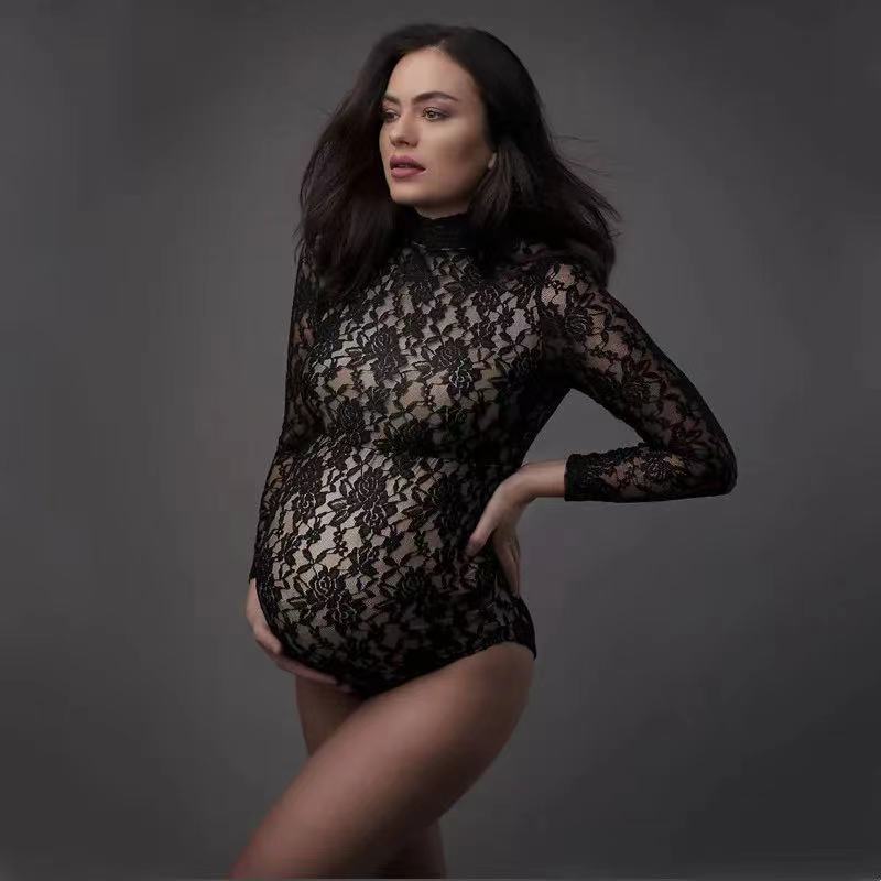 Koronkowa fotografia ciążowa r – Maternity Wear recenzja i cena