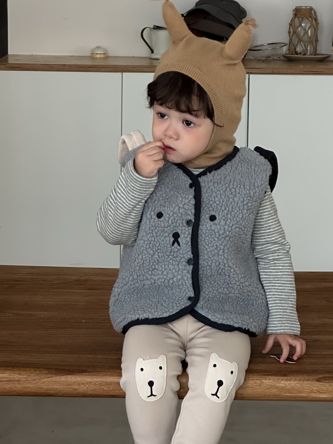 Zimowa nowość 2025: Bezrękawni – Toddler Boy Winter Fleece Jacket recenzja i cena