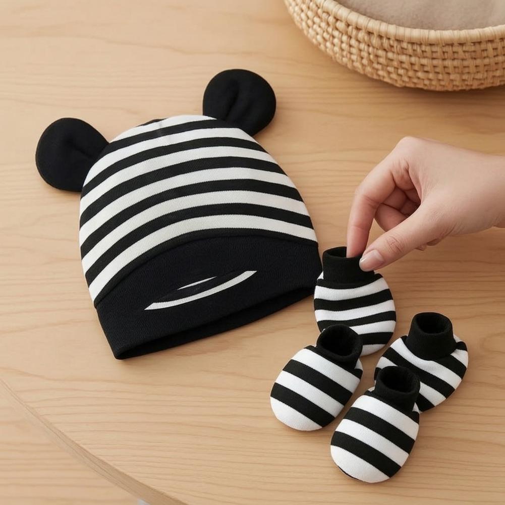 Rękawiczki zapobiegające drapa – Infant Beanie Hat With Ears recenzja i cena