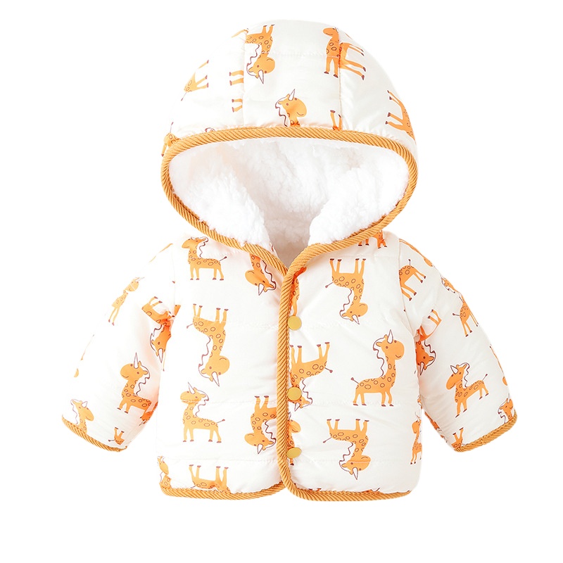 Polarowa kurtka dla małych dzi – Toddler Boy Winter Fleece Jacket recenzja i cena