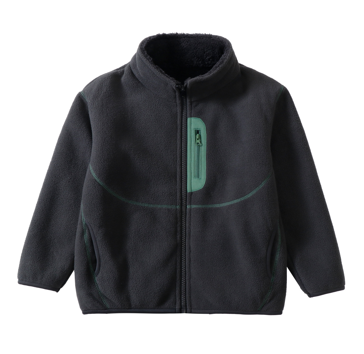 Chłopcy Dziewczynki Dzieci Dwu – Toddler Boy Winter Fleece Jacket recenzja i cena