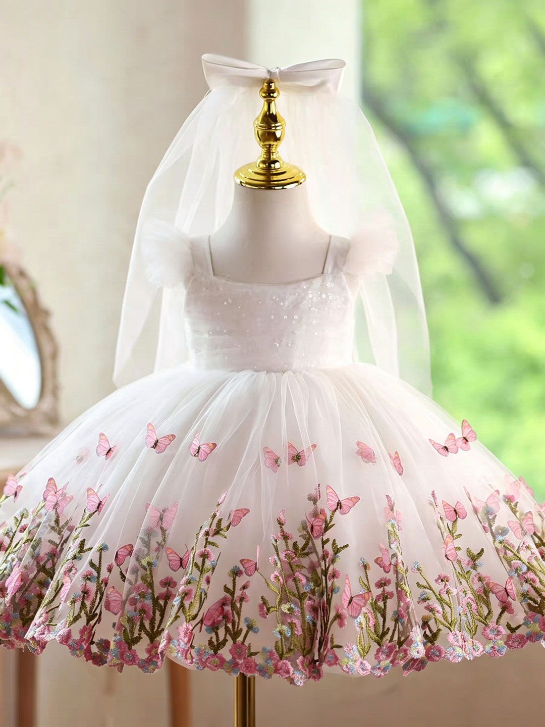 Sukienka dla dziewczynki Jill  – Toddler Girl Tulle Party Dress recenzja i cena