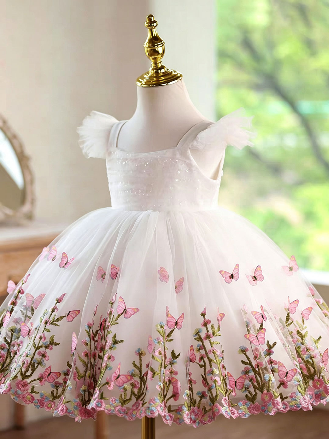 Sukienka dla dziewczynki Jill  – Toddler Girl Tulle Party Dress recenzja i cena