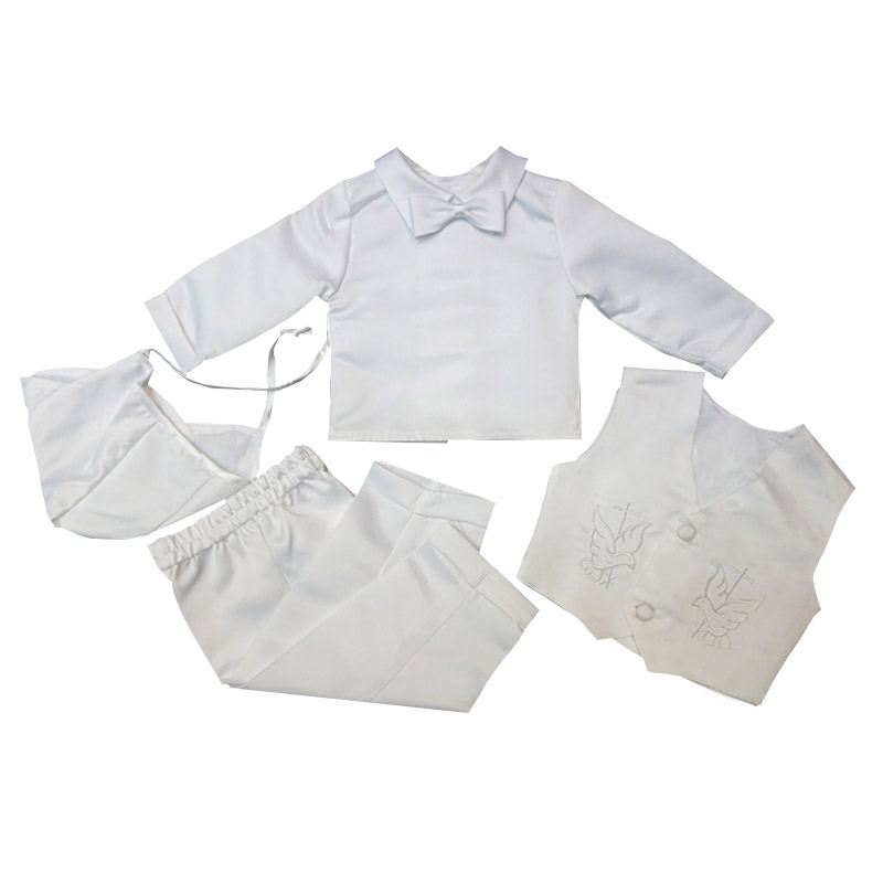 Ubrania do chrztu Niemowlęta C – Baby Boy Suit Set Baptism recenzja i cena