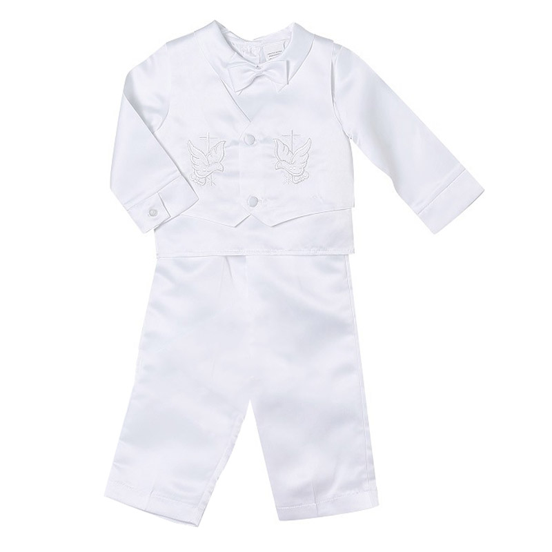 Ubrania do chrztu Niemowlęta C – Baby Boy Suit Set Baptism recenzja i cena