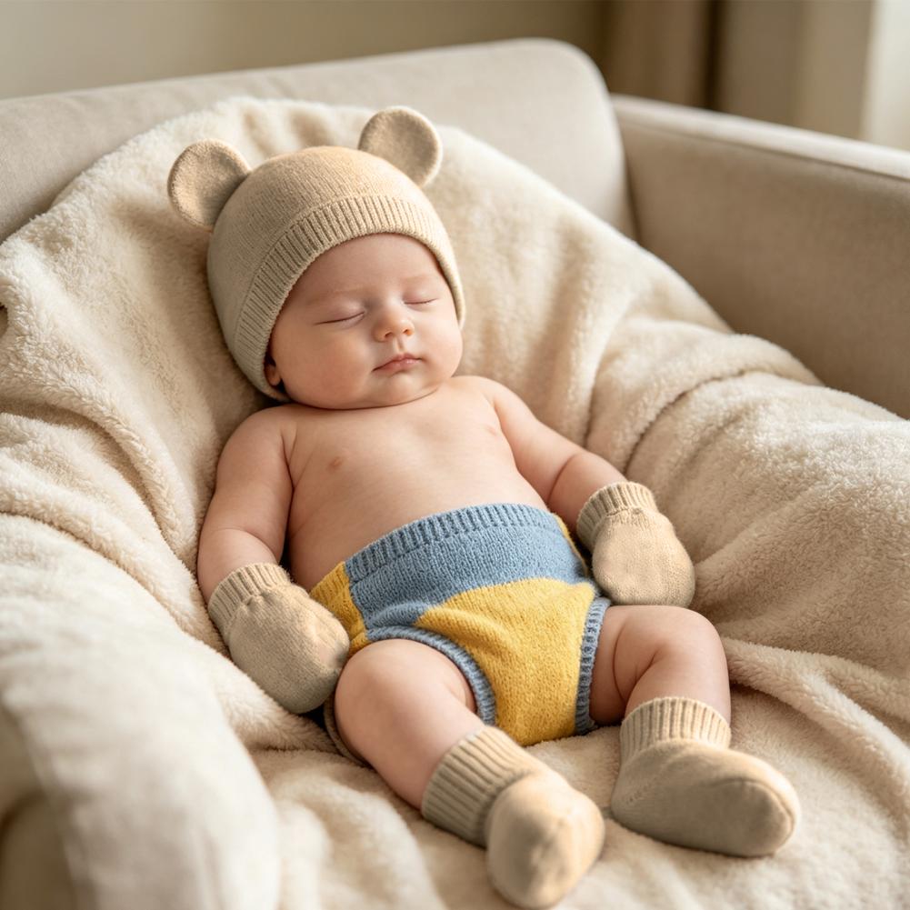 Rękawiczki chroniące przed zad – Infant Beanie Hat With Ears recenzja i cena