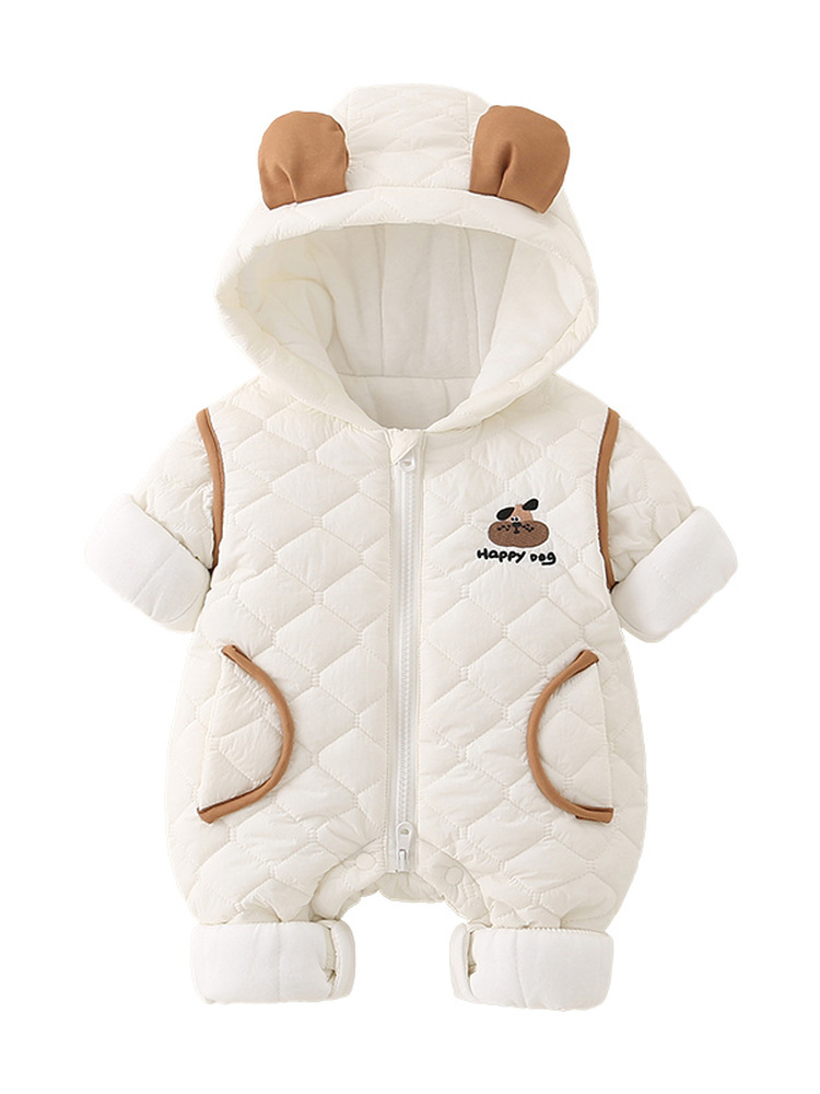 Ciepły bawełniany kombinezon n – Cotton Baby Onesies Zipper recenzja i cena