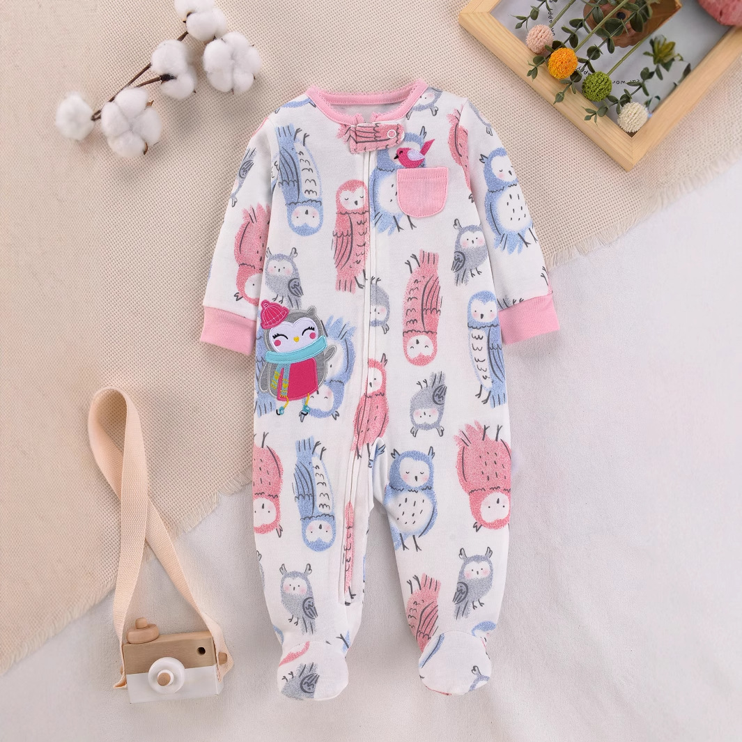 Noworodkowy pajacyk z czystej  – Cotton Baby Onesies Zipper recenzja i cena