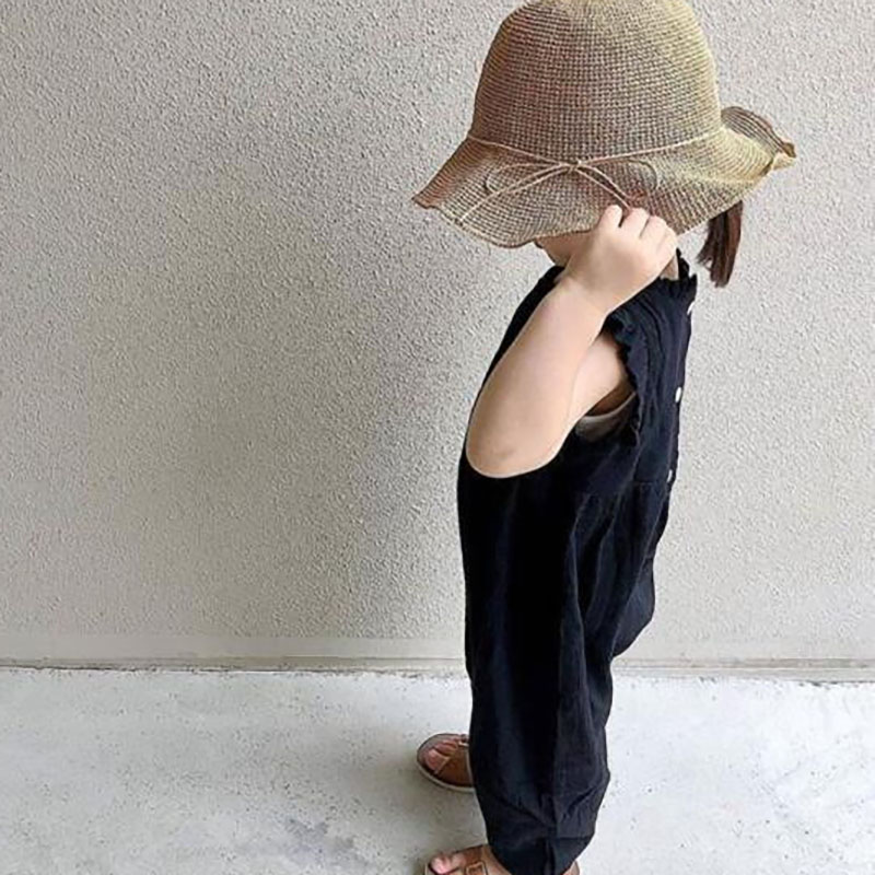 MILANCEL letnie śpioszki dla n – Baby Summer Linen Sleeveless Jumpsuit recenzja i cena