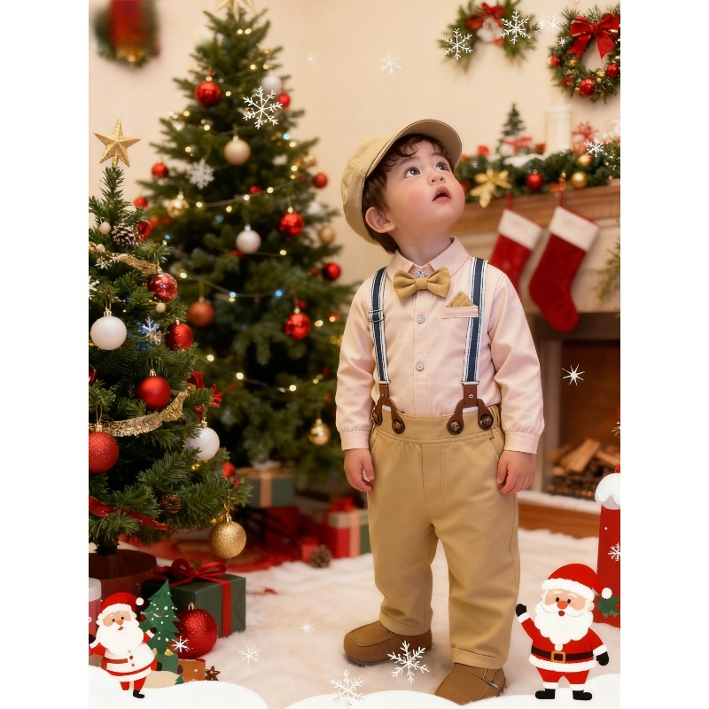 Ubranka dla niemowląt chłopców – Baby Boy Suit Set Baptism recenzja i cena