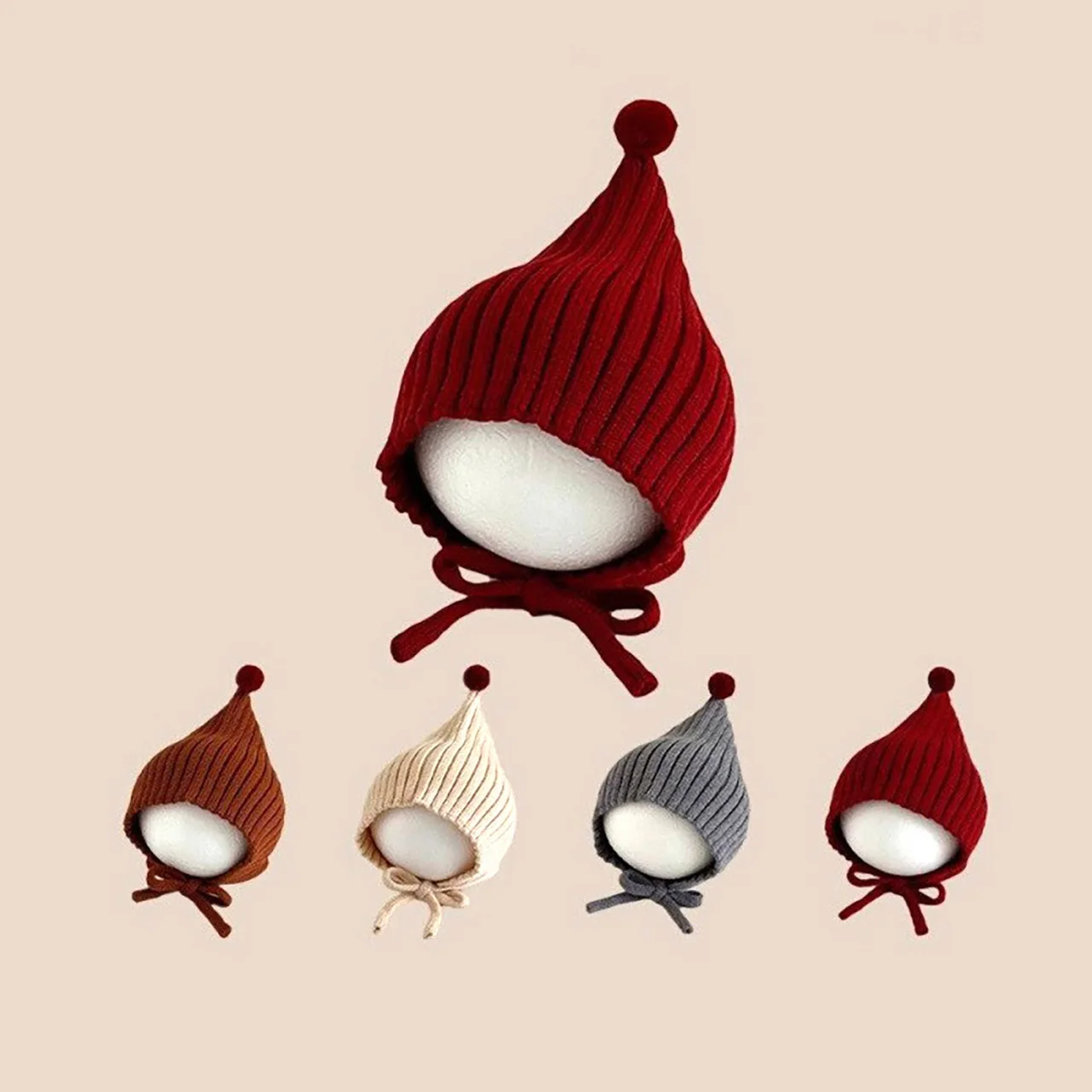 Zimowa dziergana czapka dla ni – Infant Beanie Hat With Ears recenzja i cena