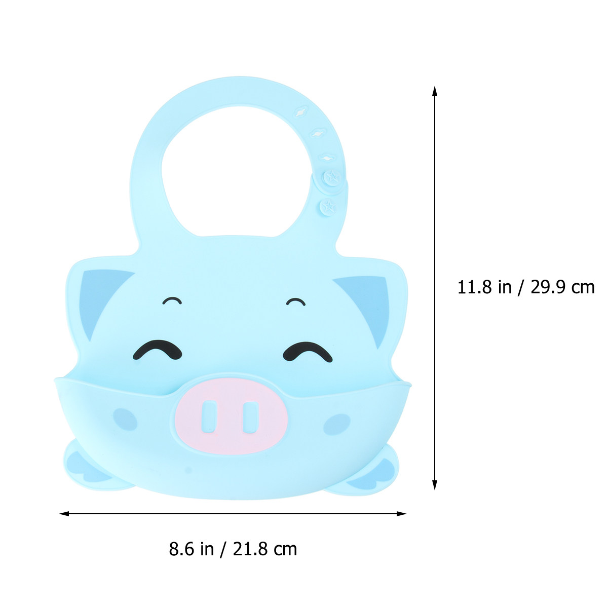1 szt. silikonowy wodoodporny  – Waterproof Baby Bibs Silicone recenzja i cena
