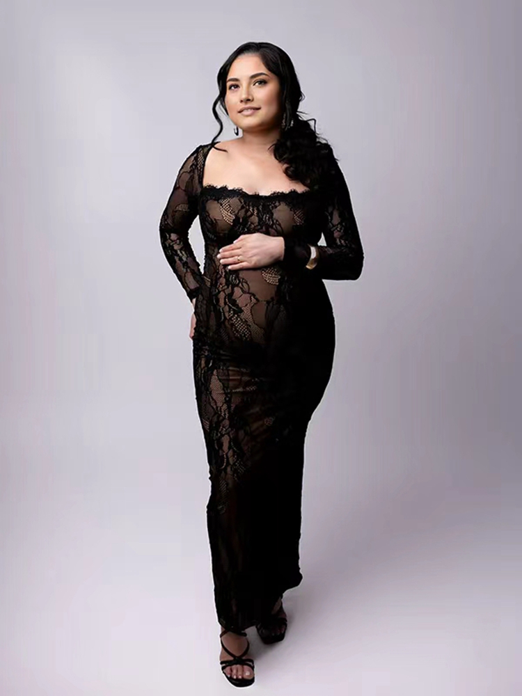 Koronkowa sukienka ciążowa do  – Maternity Wear recenzja i cena