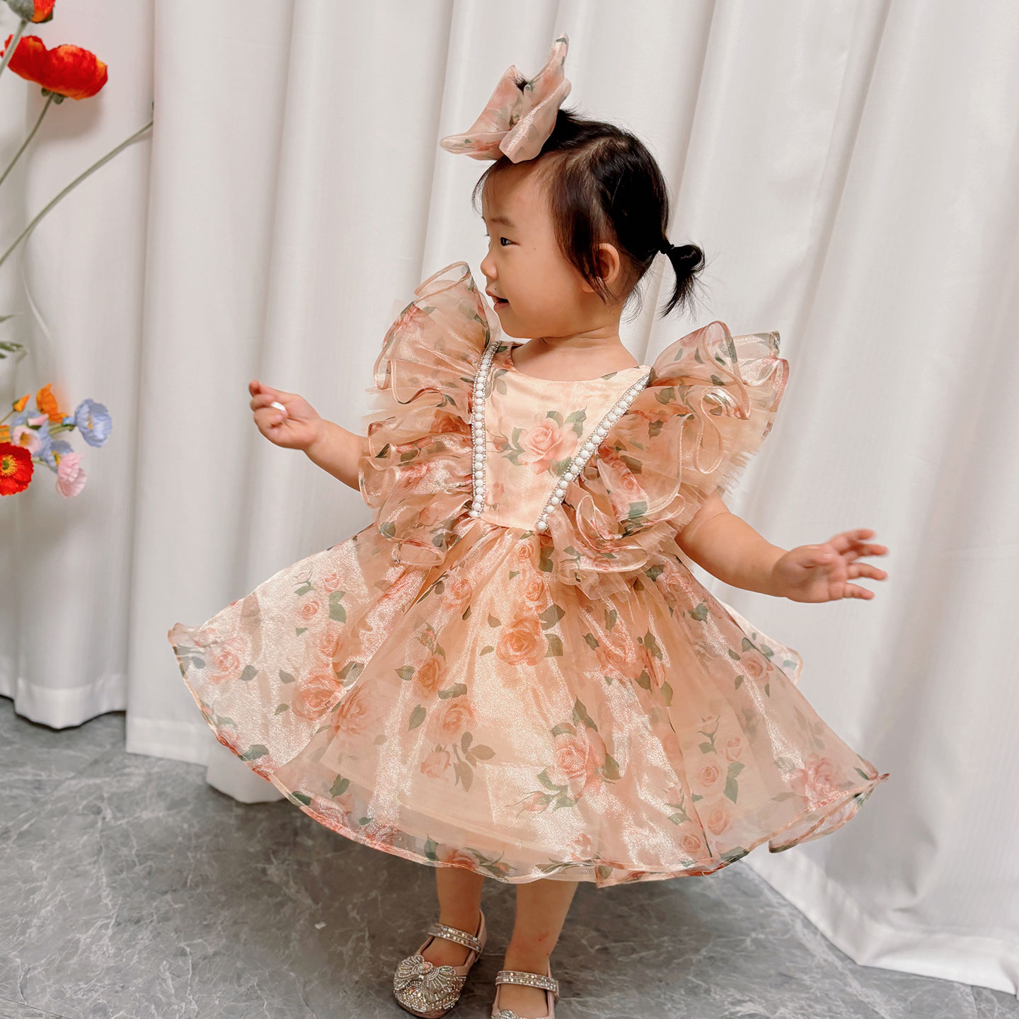 Dreamy Vow J225 Oszałamiająca  – Toddler Girl Tulle Party Dress recenzja i cena