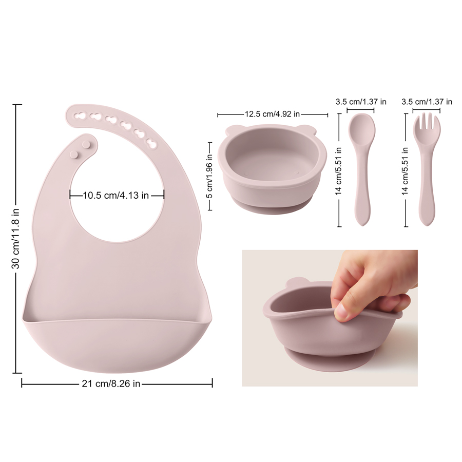 Hurtownia silikonowa zastawa s – Waterproof Baby Bibs Silicone recenzja i cena