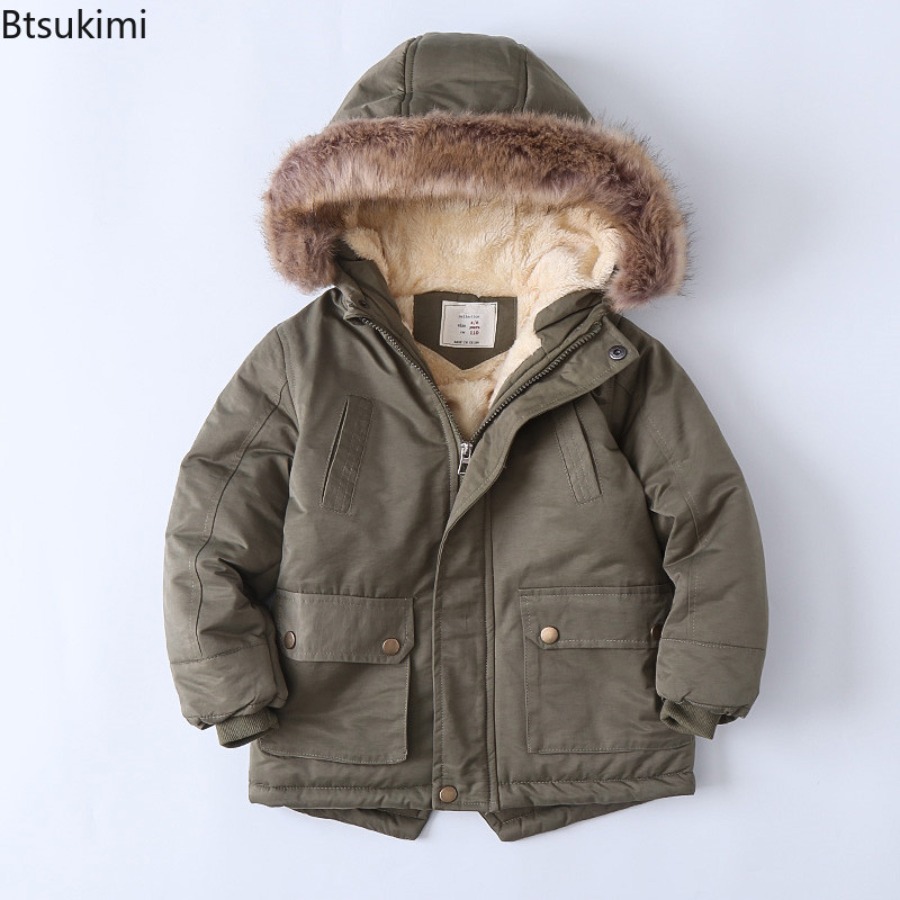 Dziecięce kurtki z polarową po – Toddler Boy Winter Fleece Jacket recenzja i cena