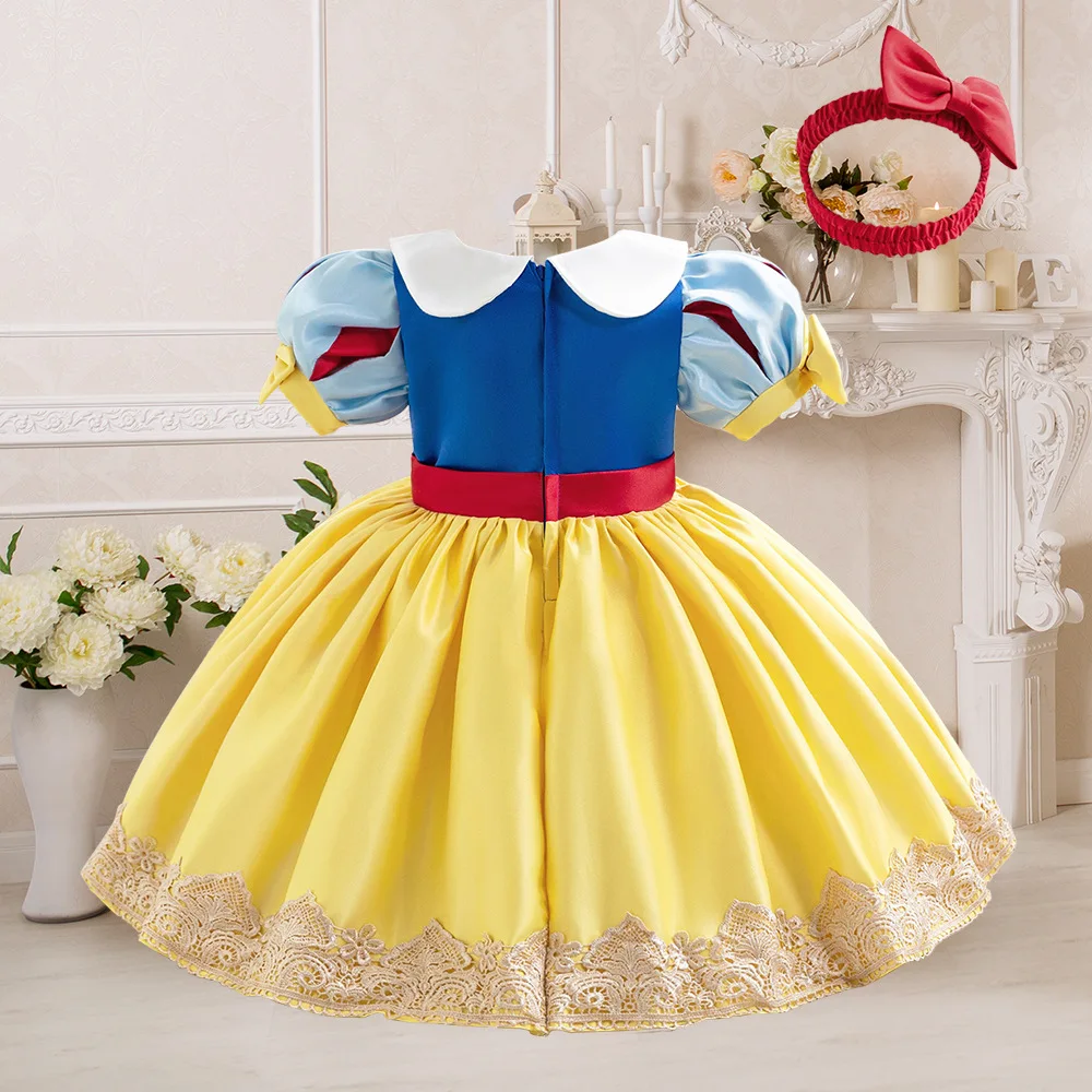 Żółta sukienka Tutu dla dziewc – Toddler Girl Tulle Party Dress recenzja i cena