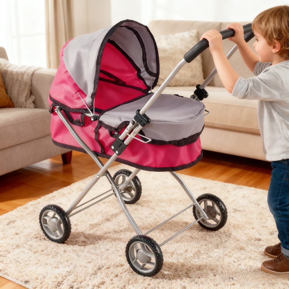 Wózek dla lalek dla dzieci, sk – Lightweight Foldable Baby Stroller Compact recenzja i cena