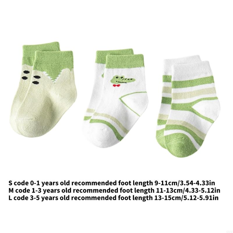 3 pary Oddychające skarpetki d – Unisex Baby Socks Non Slip recenzja i cena